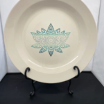 Mandala pottery platter